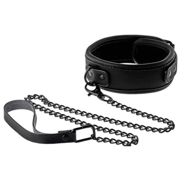 Blaze - Black Collar & Leash Set