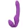 Dreamtoys Essentials - strapless strap-on vibrator (purple)