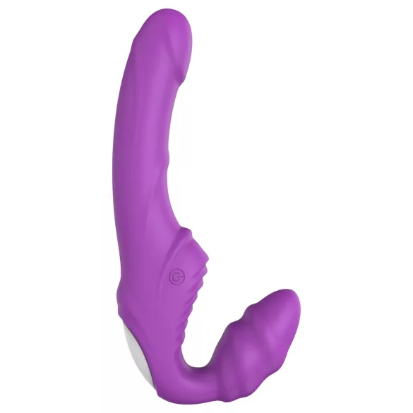 Dreamtoys Essentials - strapless strap-on vibrator (purple)