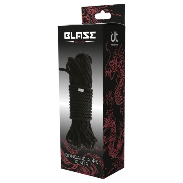 Blaze - Kinbaku Bondage Rope - 10m (Black)