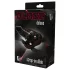 Dreamtoys Blaze - strap-on dildo with harness (black)
