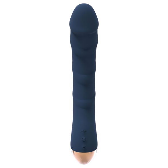 Goddess Atlas - Rechargeable, Waterproof, Warming G-Spot Vibrator (Blue)
