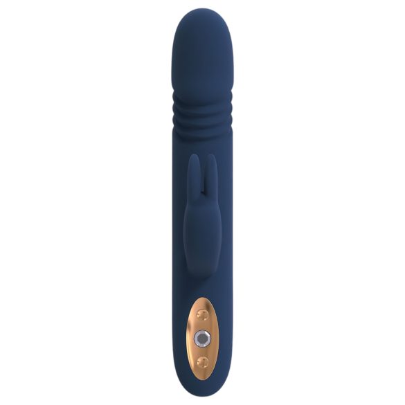 Goddess Zephyros - Waterproof Thrusting Vibrator with Clitoral Arm (Blue)