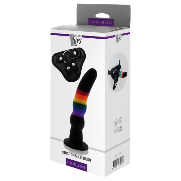 Colorful Love - Vibrant Strap-On Dildo