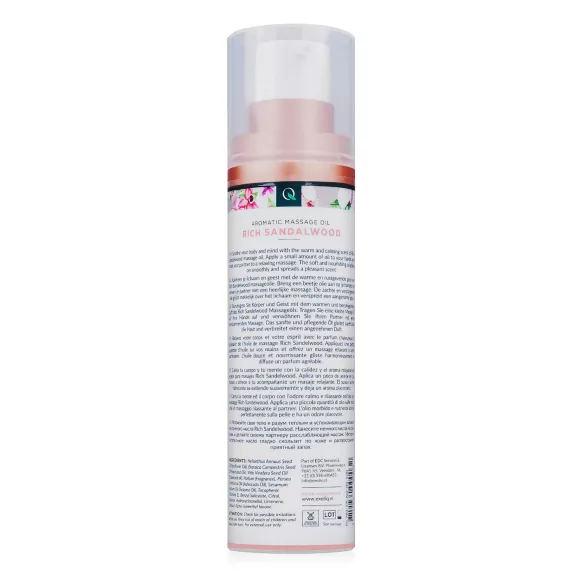 Exotiq - Scented Massage Oil - Sandalwood (100ml)
