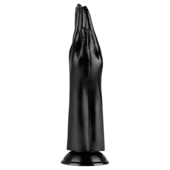 BUTTR Double Trouble - Suction Cup Fisting Dildo (Black)