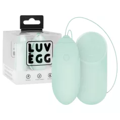   LUV EGG - wearable, rechargeable, remote‑controlled vibrating egg (green)
