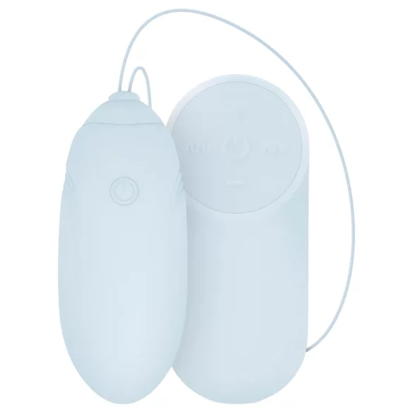 LUV EGG - wearable rechargeable wireless vibrating egg (blue)