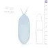 LUV EGG - wearable rechargeable wireless vibrating egg (blue)