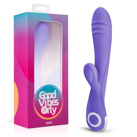 Good Vibes Only Fane Rabbit - Vibrator with Clitoral Arm (Purple)