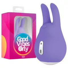   Good Vibes Tedy - rechargeable bunny clitoral vibrator (purple)