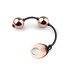 Rosy Gold Ben Wa - Kegel Balls (Rose Gold)