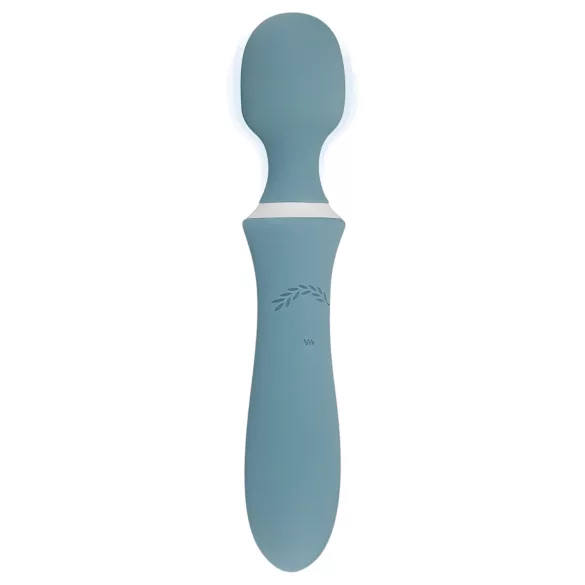 Bloom Orchid Wand - rechargeable massaging vibrator (turquoise)