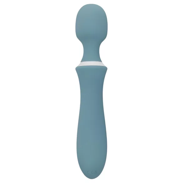 Bloom Orchid Wand - rechargeable massaging vibrator (turquoise)