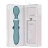 Bloom Orchid Wand - rechargeable massaging vibrator (turquoise)