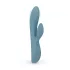 Bloom Violet Rabbit - G-Spot & Clitoral Vibrator (Turquoise)