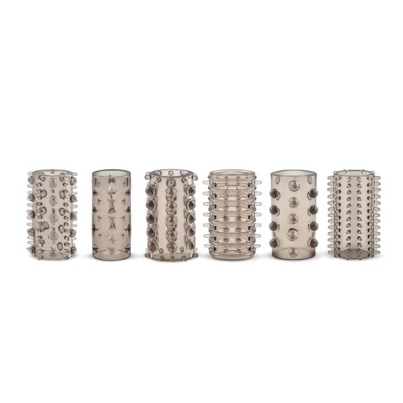 Easytoys Penis Sleeve Set - Gray (6 Pieces)