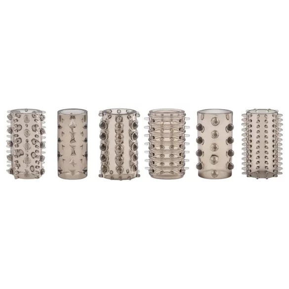 Easytoys Penis Sleeve Set - Gray (6 Pieces)