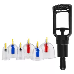 Easytoys Cupping - 6-Piece Suction Pump Set