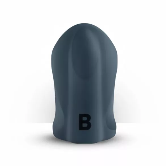 Boners - Rechargeable Vibrating Open Masturbator (Gray)