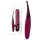 Senzi - rechargeable, waterproof clitoral vibrator (red)