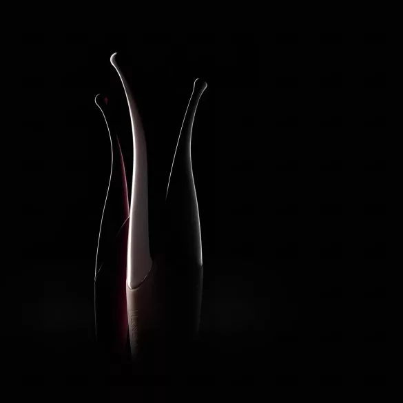 Senzi - rechargeable, waterproof clitoral vibrator (red)
