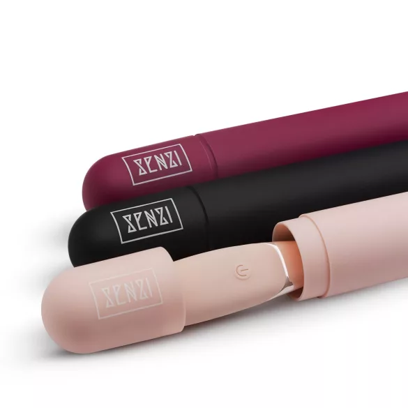 Senzi - rechargeable, waterproof clitoral vibrator (red)