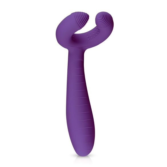 Easytoys Couple - Rechargeable, Waterproof Couple's Vibrator (Purple)