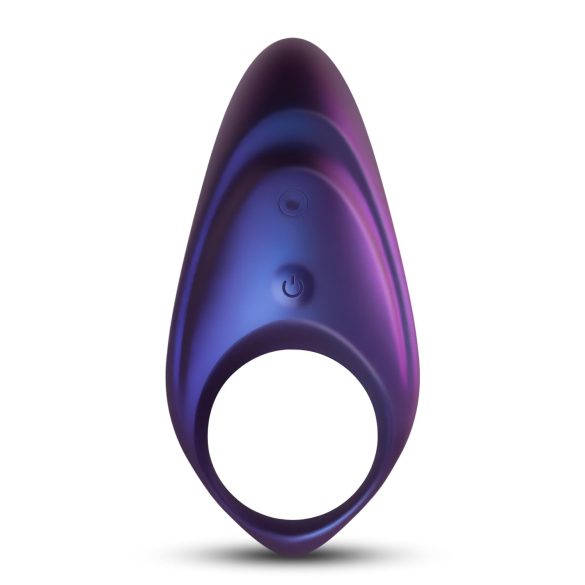 Hueman Neptune - Waterproof Vibrating Purple Penis Ring
