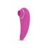 Easytoys Taptastic Vibrator - Rechargeable, Waterproof Clitoral Vibrator (Pink)