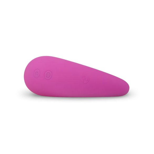 Easytoys Taptastic Vibrator - Rechargeable, Waterproof Clitoral Vibrator (Pink)