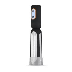   CRUIZR CS08 - Rechargeable Automatic Penis Pump (Black-Clear)