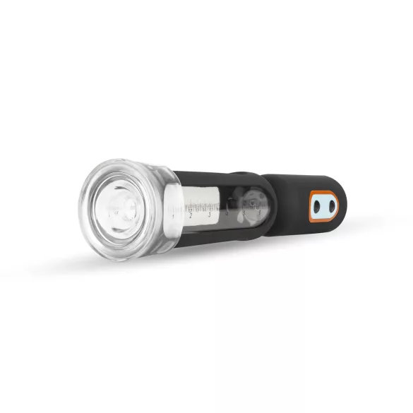 CRUIZR CS08 - Rechargeable Automatic Penis Pump (Black-Clear)