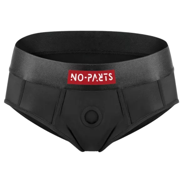No-Parts Robin - Clip-On Briefs (Black) - L
