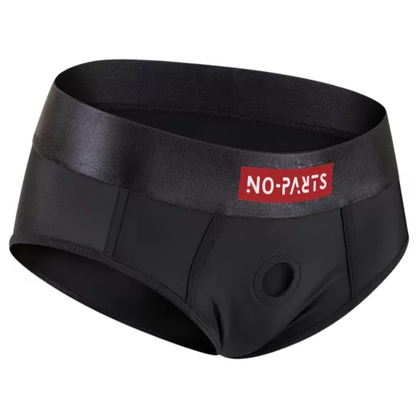 No-Parts Robin - Clip-On Briefs (Black) - L