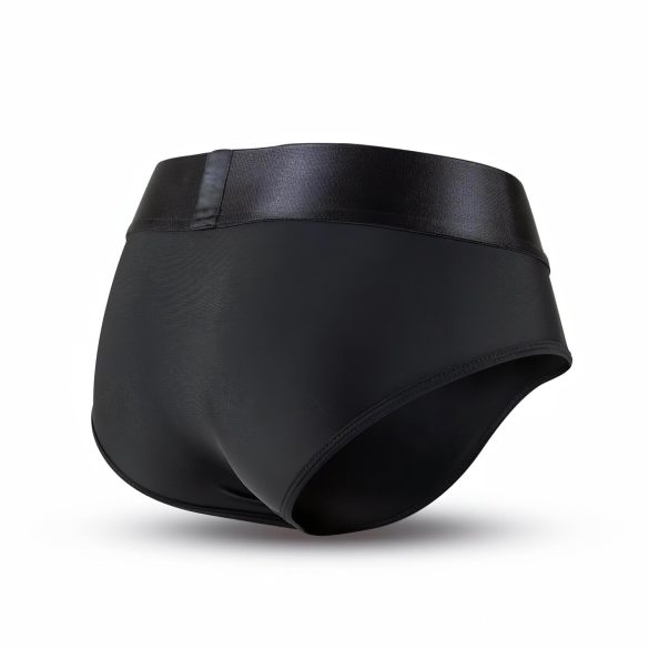 No-Parts Robin - Clip-On Briefs (Black) - L