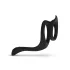 EasyToys Pleasure Ring - Flexible Black Penis and Testicle Ring