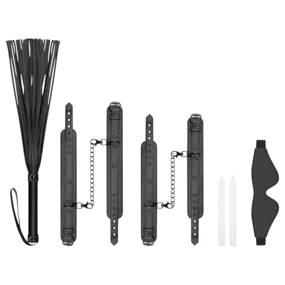 Bedroom Fantasies - Complete 5-Piece BDSM Set (Black)