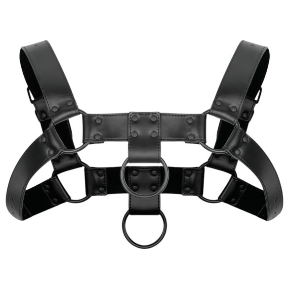 Bedroom Fantasies Bruno - Black Body Harness Top (Sizes S-XL)