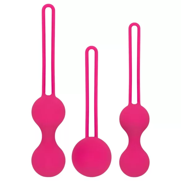 Easytoys LoveBalls - 3-Piece Kegel Ball Set (Pink)