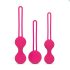 Easytoys LoveBalls - 3-Piece Kegel Ball Set (Pink)