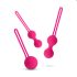 Easytoys LoveBalls - 3-Piece Kegel Ball Set (Pink)