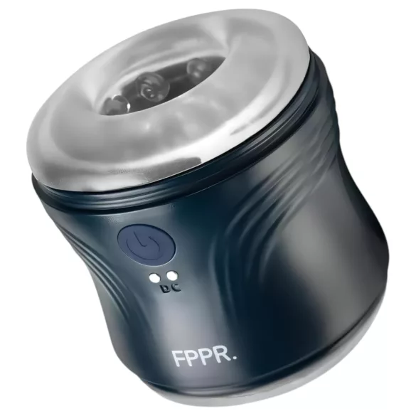 FPPR. - Rechargeable, Vibrating, Double-Ended Masturbator (Blue)