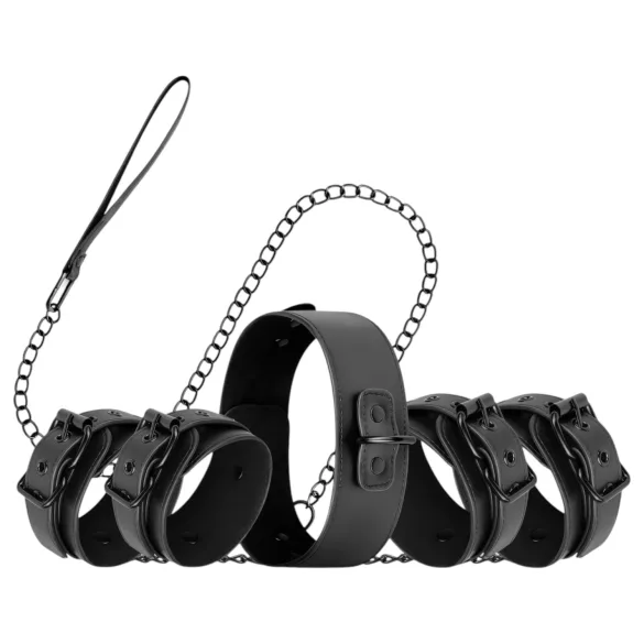 Bedroom Fantasies - Complete Restraint Set - 4 Pieces (Black)