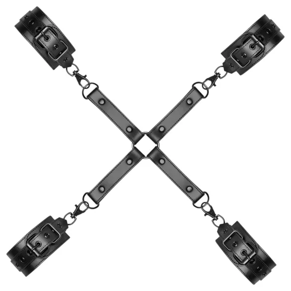 Bedroom Fantasies - Black Ankle & Wrist Cuffs