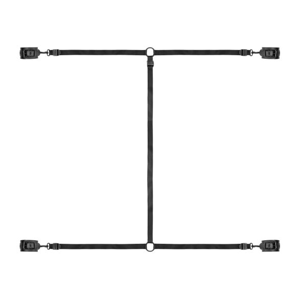 Bedroom Fantasies - Bed Restraint Set (Black)