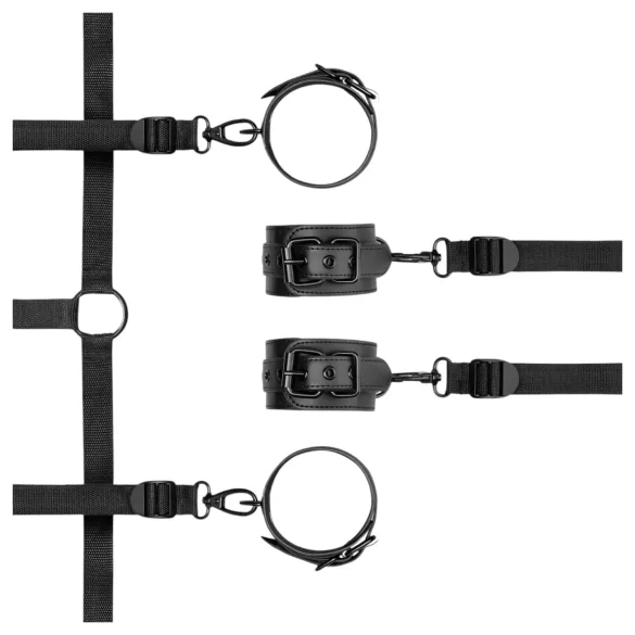 Bedroom Fantasies - Bed Restraint Set (Black)