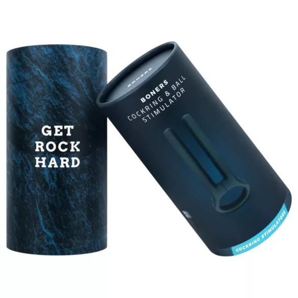 Boners - Rechargeable Blue Penis Ring & Vibrating Stimulizer