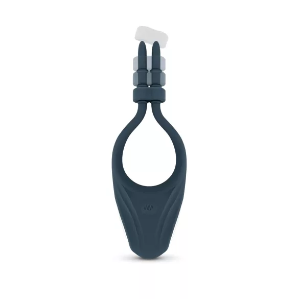 Boners - Adjustable Vibrating Penis Ring (Blue)