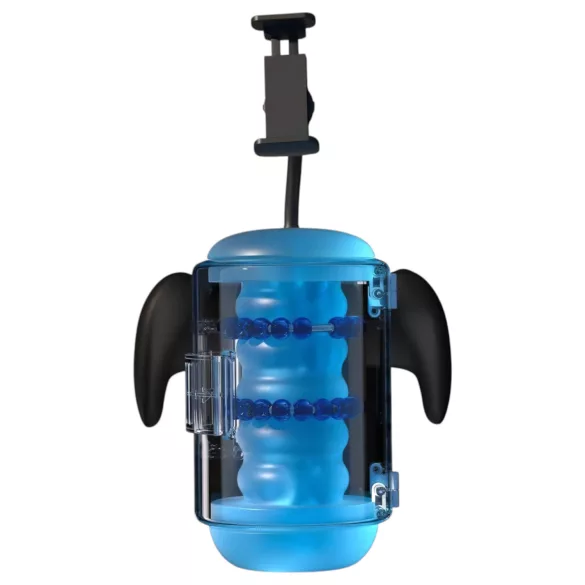 BLOWCAST Wingman Plus - Automatic Gamer Masturbator (Blue)